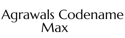 Agrawals Codename Max Logo